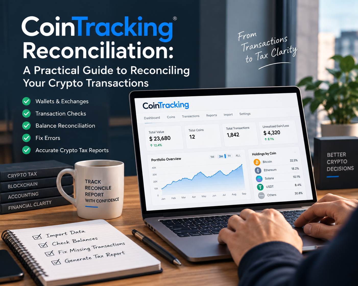  How to Reconcile Your Cryptocurrency transactions on CoinTracking