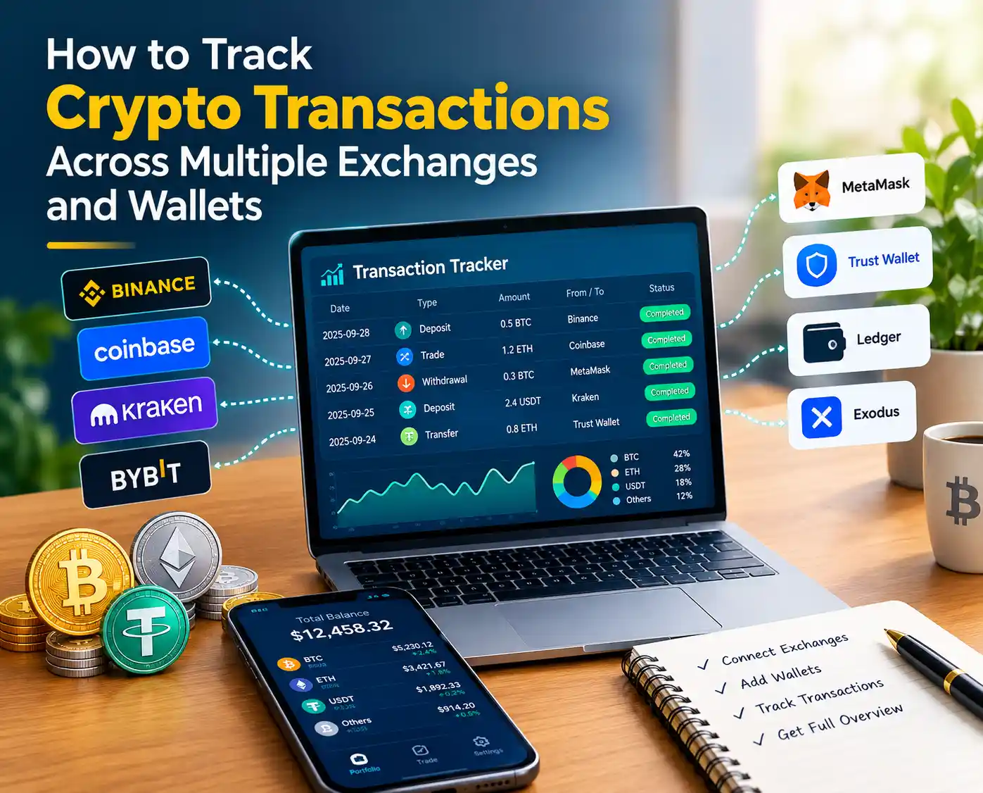 Crypto Transaction Tracking Dashboard