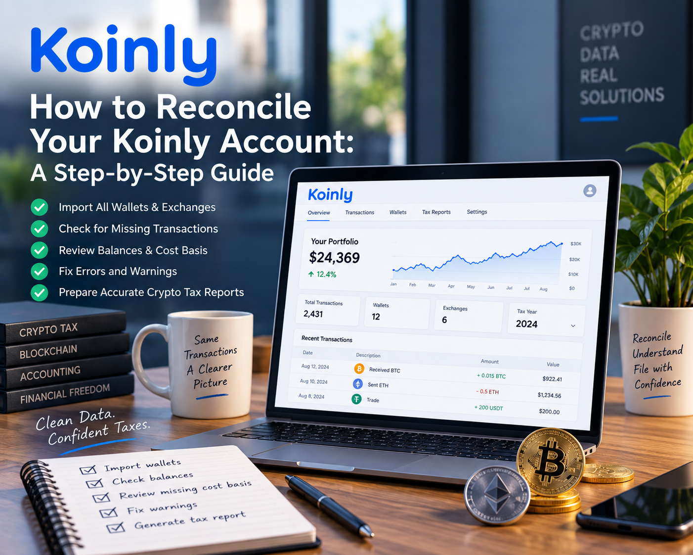 How to Reconcile Your Koinly Account: A Step-by-Step Guide